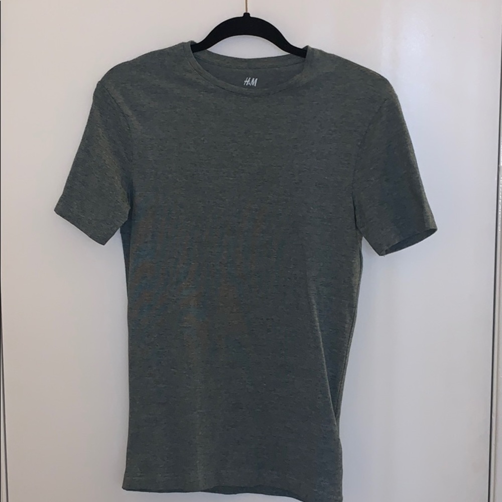Heathered Slim Fit H&M Tee